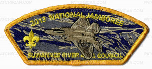 Patch Scan of 2013 JAMBOREE-SUWANNE RIVER AREA COUNCIL -#211048