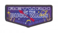 Return of the Buck Wars Flap Black Coastal Carolina Council #550