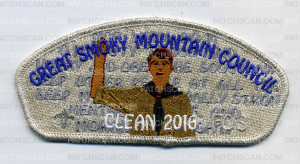 Patch Scan of FOS - Clean - Silver Metallic