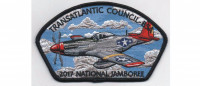 Jamboree CSP P51 Mustang black border (PO 87014) Transatlantic Council #802
