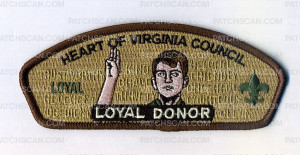 Patch Scan of Loyal Donor CSP (HOVC)