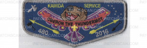 Patch Scan of Lawida Lodge Service Flap