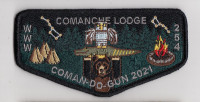 Coman-do-gun 2021 OA Flap Louisiana Purchase Council #213