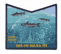 Wa-Hi-Nasa 111 2018 NOAC pocket patch #2 Middle Tennessee Council #560
