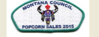 POPCORN SALES 2015 CSP THRIFTY TEAL Montana Council #315
