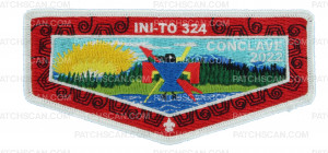 Patch Scan of INI-TO Lodge 324 Conclave 2022 (White) 