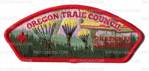 Patch Scan of Oregon Trail Council Crater Lake Council 2017 National Jamboree JSP KW2104