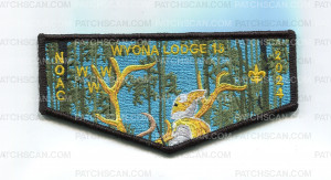 Patch Scan of Wyona 18 NOAC 2024 Gold- Flap