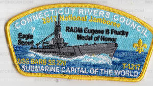 Patch Scan of CRC National Jamboree 2017 Barb #7