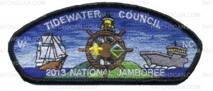 Patch Scan of Tidewater national Scout Jamboree (33063)