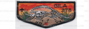 Patch Scan of Gila Flap Stage #4 Full Color (PO 87984)