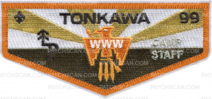 Patch Scan of TONKAWA CAMP STAFF FLAP