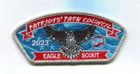 2023 Eagle Scout Shoulder Strip-Patriots' Path Council Patriots' Path Council #358