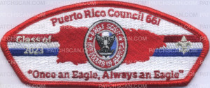 Patch Scan of 464191- Eagle Class of 2023