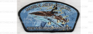 Patch Scan of 2023 National Jamboree Galapagos Shark (PO 101180)