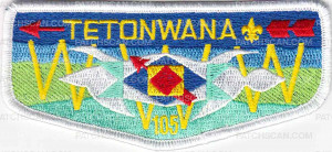 Patch Scan of 33978 - Tetonwana Lodge 105 Pocket Flap