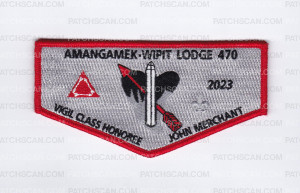 Patch Scan of Amangamek-Wipit Lodge 470 Flap