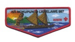 Na Mokupuni o Lawelawe Flap 2023 Aloha Council #104