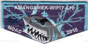 Patch Scan of Amangamek-Wipit 470 NOAC 2018 Electric Shark OA Flap set