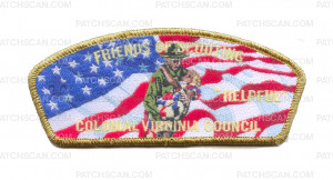 Patch Scan of K124053 - Colonial Virginia Council - FOS Helpful CSP