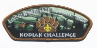 LHC - Kodiak Challenge CSP - Brown Border  Lincoln Heritage Council #205