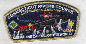 Patch Scan of CRC National Jamboree 2017 STAFF #3