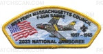 Patch Scan of 2023 NSJ Western Mass F-86H Sabre (Yellow) 