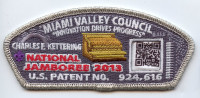 TB  213113 MVC Jambo CSP Cash Register Silver Miami Valley Council #444