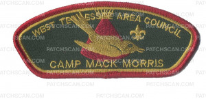 Patch Scan of West Tennesse Area Council - Camp Mack Morris 