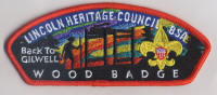 LHC- Woodbadge (Back to Gilwell)  Lincoln Heritage Council #205