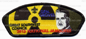 Patch Scan of 2013 Jamboree- Great Southwest Council- #211520