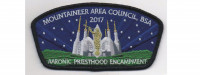 Aaronic Priesthood Encampment 2017 CSP (PO 86722) Mountaineer Area Council #615