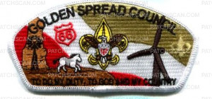 Patch Scan of Golden Spread Eagle CSP- To Do My Duty