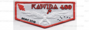 Patch Scan of 2018 NOAC Trader Flap (PO 87830)