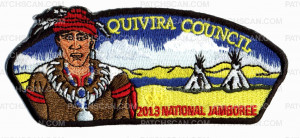 Patch Scan of 2013 Jamboree- Quivira Council- #212597