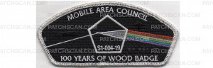 Patch Scan of Wood Badge 100th Anniversary CSP (PO 88848)
