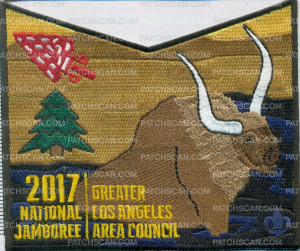 Patch Scan of GLAAC OA Lodge Buffalo CSP 2017 National Jamboree 