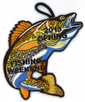 X148781B 2013 SPRING FISHING WEEKEND (walleye) Samoset Council #627