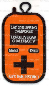 Patch Scan of X166819A 2013 SPRING CAMPOREE
