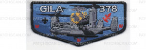 Patch Scan of Fall Fellowship Flap (PO 86425)