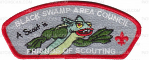 Patch Scan of Black Swamp Area Council - FOS Red Border 