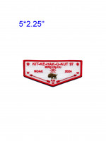 Kit-Ke-Hak-O-Kut 97 Miniconjou NOAC 2024 flap Mid-America Council #326