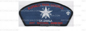 Patch Scan of Jamboree CSP De Zavala Flag (PO 87086)