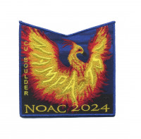 Nampa-Tsi Lodge NOAC 2024 Pocket Piece (Blue Metallic) Great Rivers Council #653