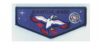 Kawida NOAC Lodge flap Blue Grass Council #204