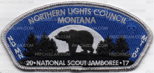 Patch Scan of NORTHERN LIGHTS JAMBOREE CSP- MT GRAY