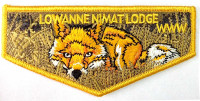 P24018 Lowanne Nimat Lodge Standard Flap, A Longhouse Council