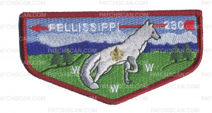 Patch Scan of Pellissippi Lodge Flap