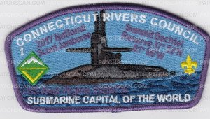 Patch Scan of CRC National Jamboree 2017 West Virginia #1