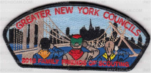 Patch Scan of GNYC Family Friends for Scouting